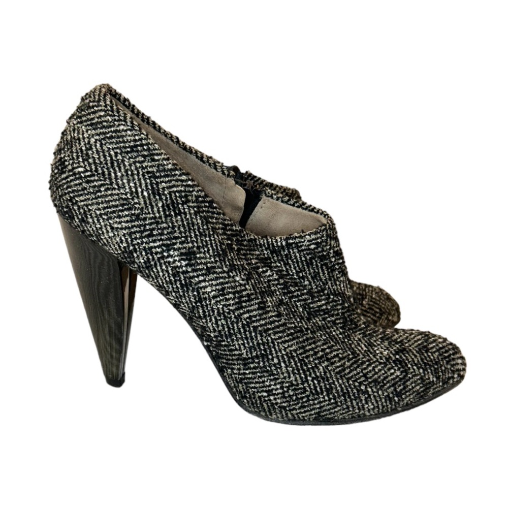 Paco Gil Tweed Stilettos Heels Booties